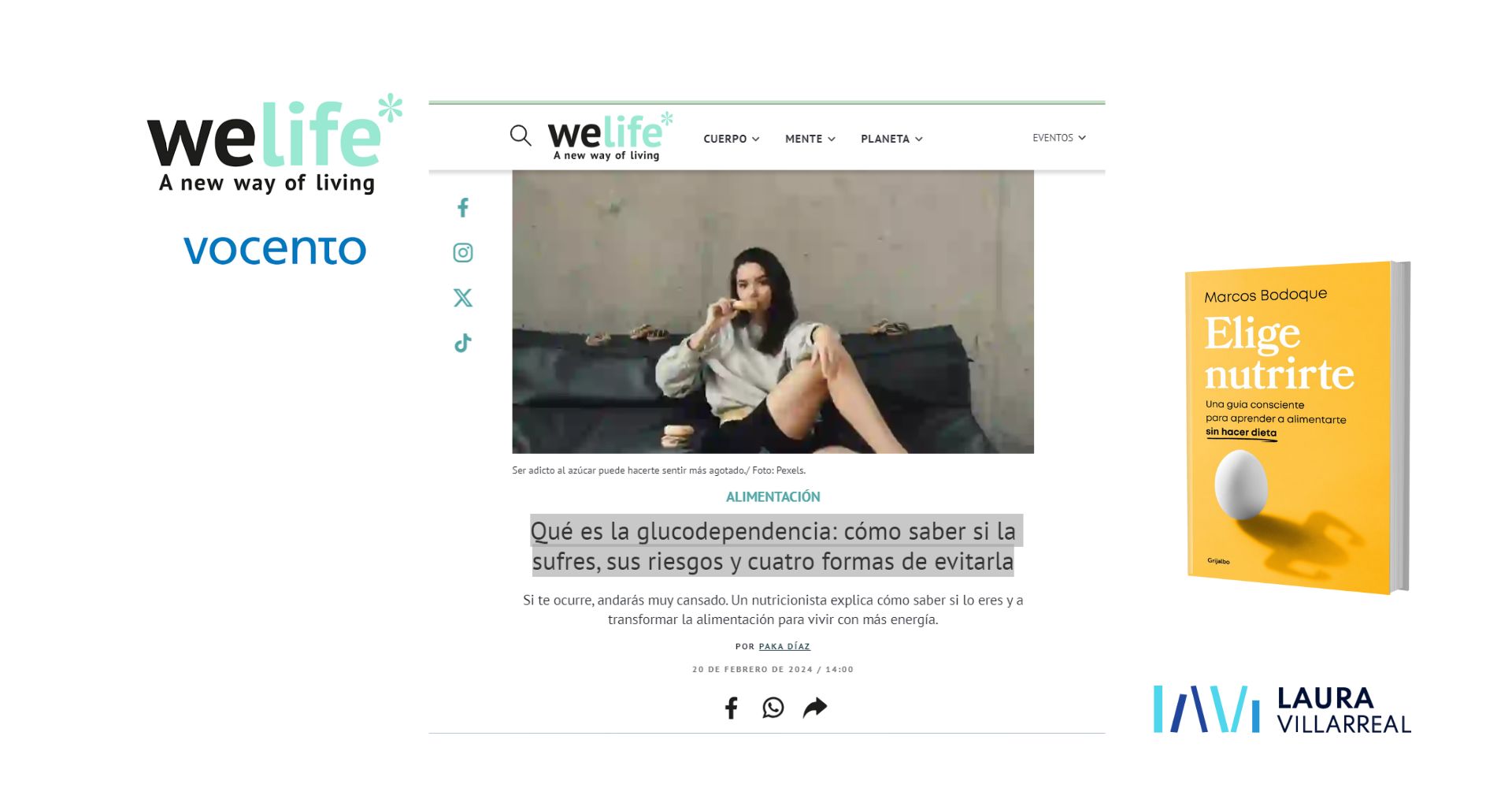 Articulo WELIFE SALUD | GRUPO VOCENTO